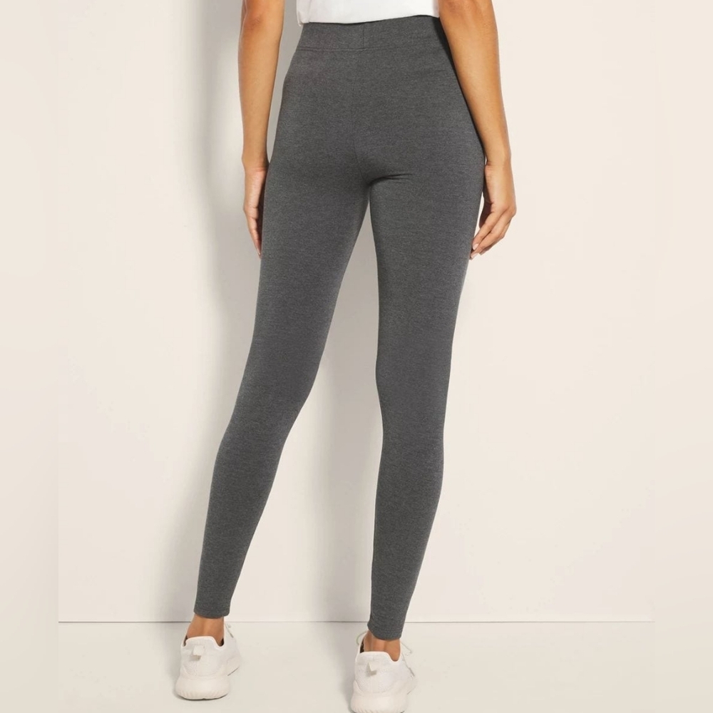 Soma Dark Gray Leggings Large Short